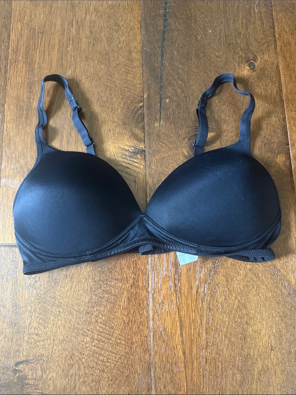 Warner's Black Smooth T-Shirt Bra